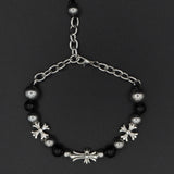 Dark Cross Bracelet