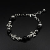 Dark Cross Bracelet