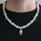 Triple Skull Necklace