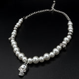 Triple Skull Necklace