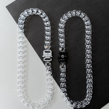 Crystal Cuban Chain